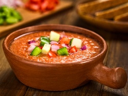 Гаспачо андалус - класическа испанска студена доматена супа - снимка на рецептата